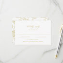 Search for allergies rsvp cards Elegant