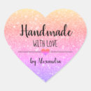 Search for love glitter stickers Script