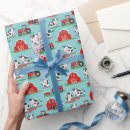 Search for red barn wrapping paper Farm