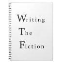 Search for novelty notebooks Typography