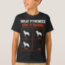 Recherche de great pyrenees tshirts Entraînement de chien