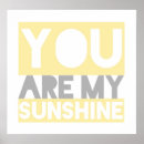Search for you are my sunshine lyrics Typography