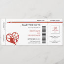 Recherche de boarding pass save the dates Destination