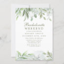 Search for green eucalyptus bachelorette party invitations Bride