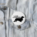 Search for dachshund long haired buttons Silhouette