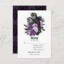 Search for halloween rsvp cards Black