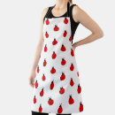 Search for ladybugs aprons Red
