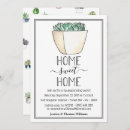 Search for trendy housewarming invitations Typography