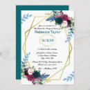 Search for teal bachelorette party invitations Modern