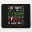 Search for santa claus mousepads Black cat