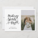 Search for making spirits bright christmas cards Holiday photo