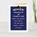 Search for nephew graduation cards Funny