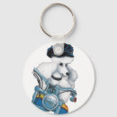 Search for standard poodles keychains White