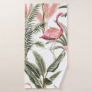 Search for pink flamingo bath towels Jungle