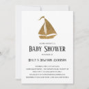 Search for sailboat baby shower invitations Gender neutral