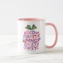 Search for alphabet design mugs Whimsical letter illustration