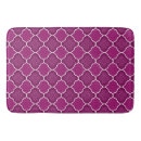 Search for moroccan quatrefoil pattern bath mats Lattice