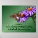 Search for happiness is a butterfly posters For her