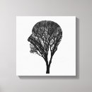 Search for black and white tree canvas prints Tree of life