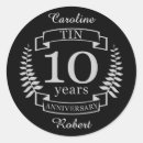Search for 10 year anniversary stickers Married