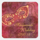 Search for masquerade wedding stickers Mardi gras