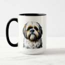 Search for shih tzu dog mugs Small dogs