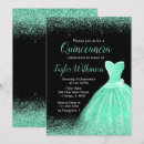 Search for mint green quinceanera invitations Dress