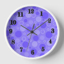 Search for lilac purple clocks Retro