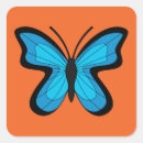 Search for black and blue butterfly stickers Cartoon