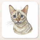 Search for cat coasters Hand drawn