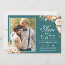 Search for teal orange save the dates Modern