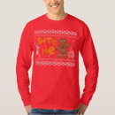 Search for gingerbread man ugly christmas sweater tshirts Cookie