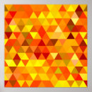 Search for triangles posters Stylish