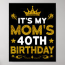 Search for moms birthday posters Years