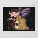 Recherche de sombre cartes postales Fée