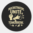 Search for procrastinating stickers Style
