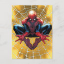 Recherche de spiderman cartes postales Bande dessinée
