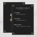 Search for gold border wedding menus Luxury