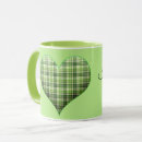 Search for irish heart mugs Green
