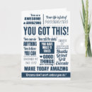 Search for goal cards invites Modern typography