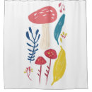 Search for mushroom shower curtains Drawing