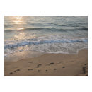 Search for footprints in the sand art Sunset