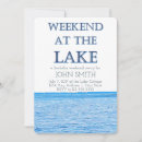 Search for weekend bachelor party invitations Weekend at the lake