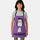 Search for retro style aprons Snoopy