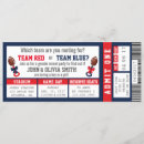 Search for football gender reveal invitations Blue