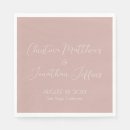 Search for dusty pink napkins Simple
