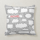 Search for comic book pillows Cartoon