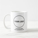 Search for add your company logo mugs Black