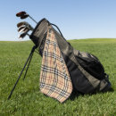 Search for tartan golf towels Black