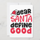 Search for black santa claus invitations Red